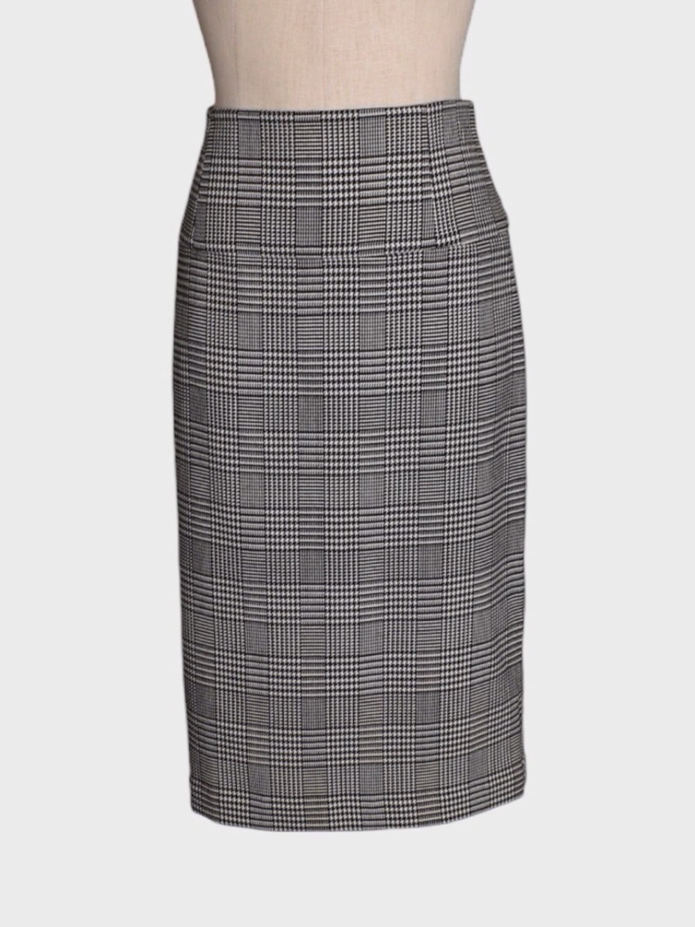 Worthington Glen Plaid‎ High Waist Pencil Skirt